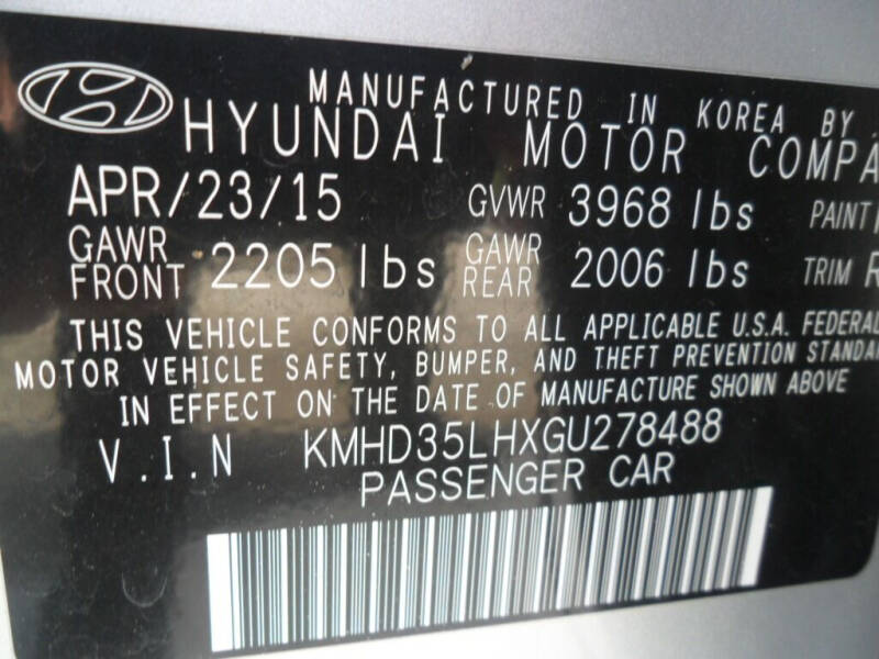 2016 Hyundai Elantra GT