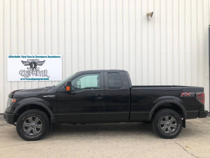 Used 2014 Ford F-150 FX4 with VIN 1FTFX1EF1EFA39368 for sale in Beardstown, IL