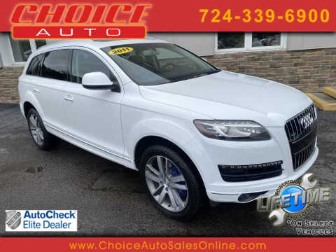 2011 Audi Q7 for sale at CHOICE AUTO SALES in Murrysville PA