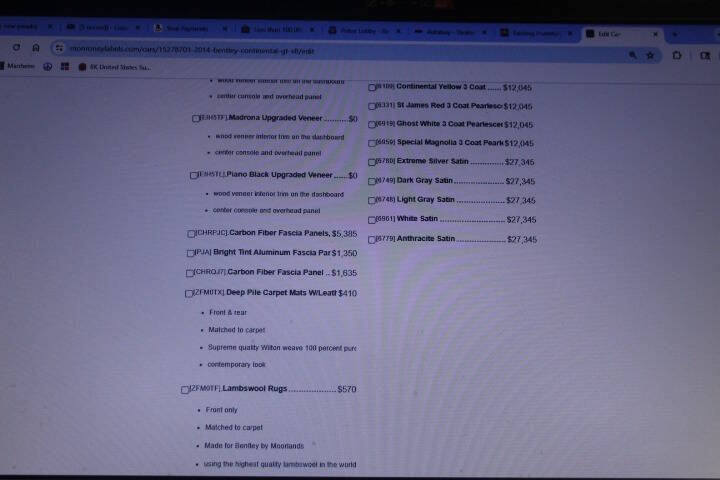 2014 Bentley Continental GT V8