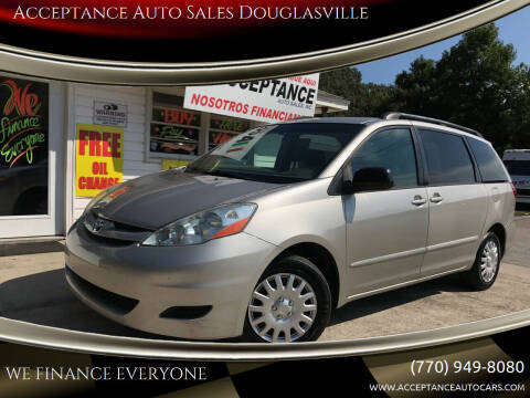 2008 Toyota Sienna for sale at Acceptance Auto Sales Douglasville in Douglasville GA