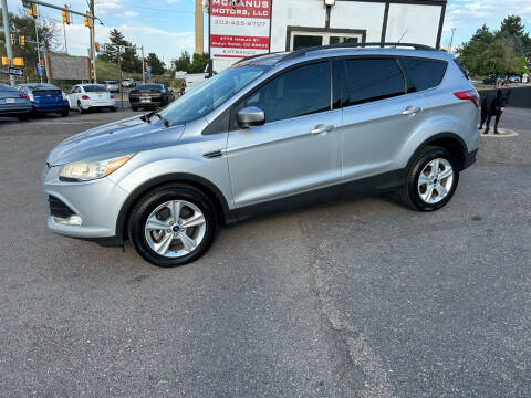 2014 Ford Escape for sale at McManus Motors in Wheat Ridge CO