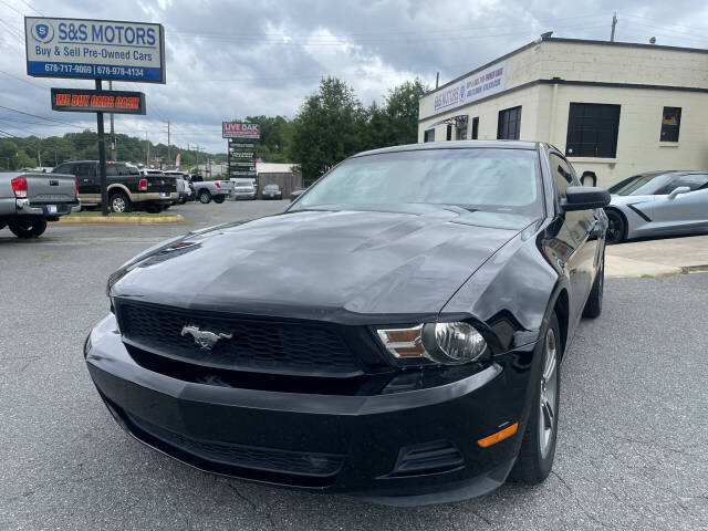 2010 Ford Mustang for sale at S & S Motors in Marietta, GA