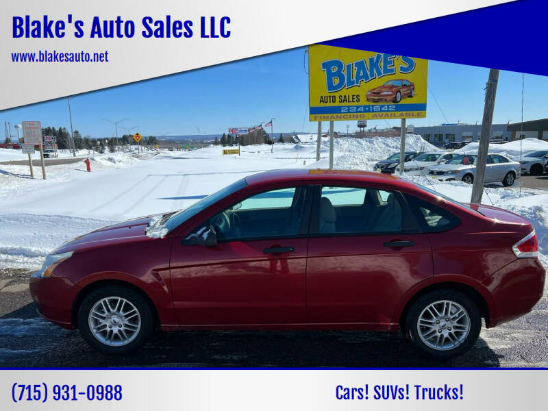 2009 Ford Focus for sale at Blake's Auto Sales LLC in Rice Lake WI