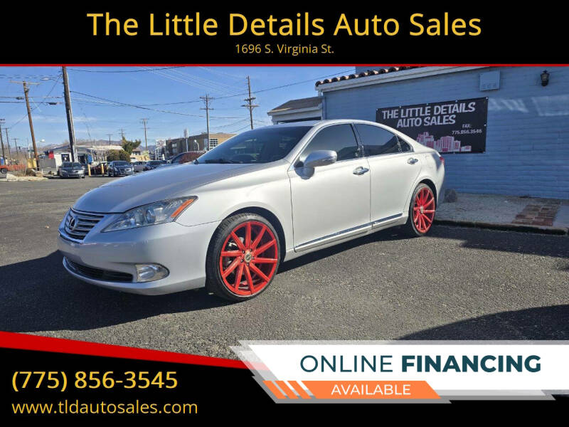 2012 Lexus ES 350 for sale at The Little Details Auto Sales in Reno NV
