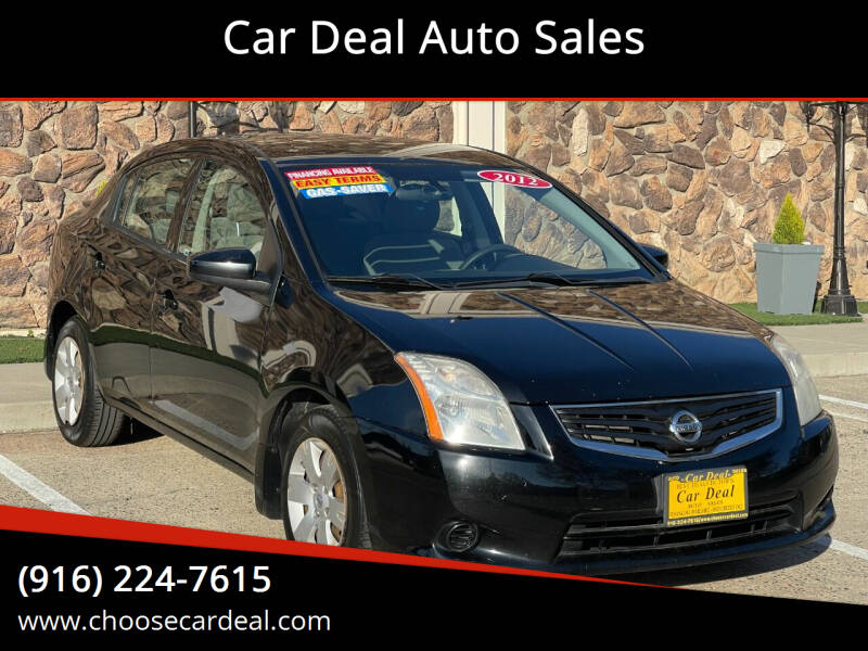 2012 Nissan Sentra for sale at Car Deal Auto Sales in Sacramento CA