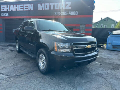 2012 Chevrolet Avalanche for sale at Shaheen Motorz, LLC. in Detroit MI