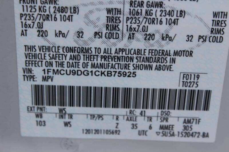 2012 Ford Escape XLT