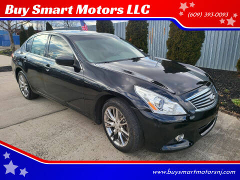 2011 Infiniti G37 Sedan for sale at Buy Smart Motors LLC in Trenton NJ