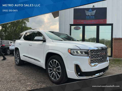 2020 GMC Acadia for sale at METRO AUTO SALES LLC in Lino Lakes MN