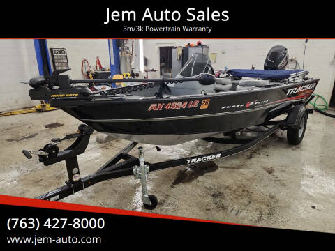 2017 Tracker super v16c for sale at Jem Auto Sales in Anoka MN