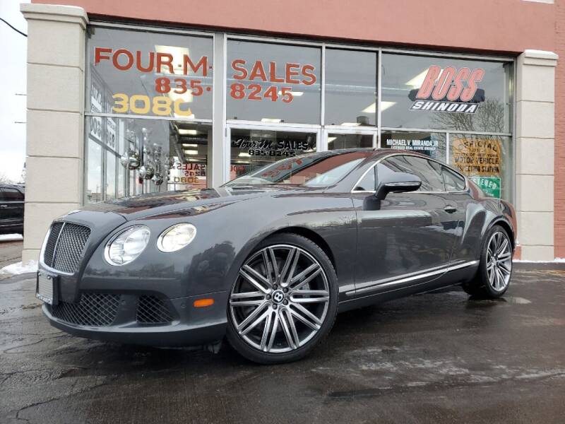 2014 Bentley Continental for sale at FOUR M SALES in Buffalo NY
