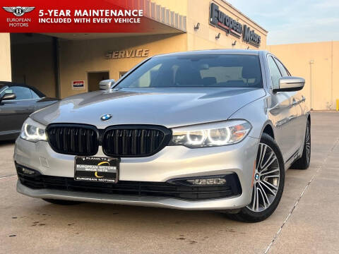 2018 BMW 5 Series for sale at European Motors Inc in Plano TX