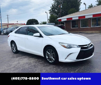 2015 Toyota Camry for sale at Southwest Car Sales Uptown in Oklahoma City OK