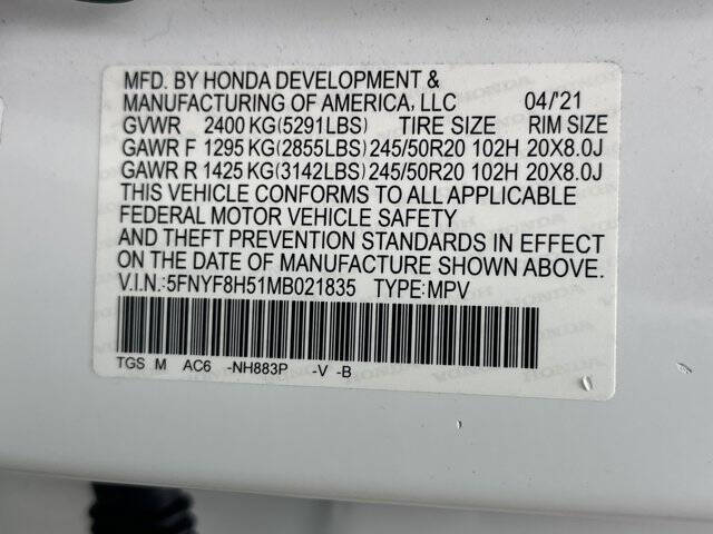 2021 Honda Passport EX-L