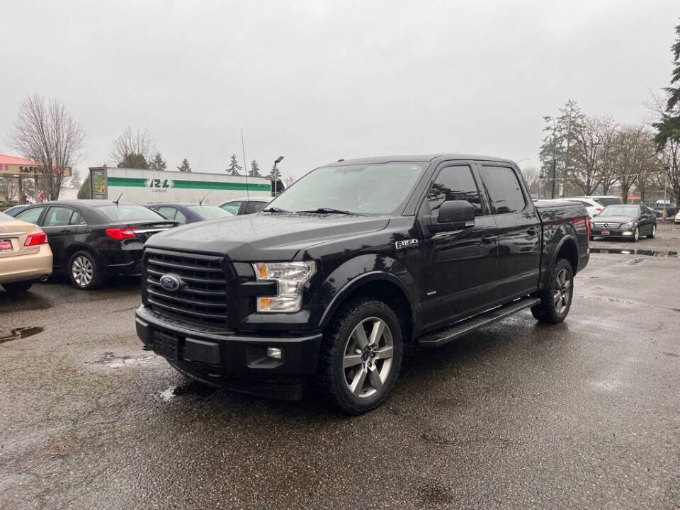 2017 Ford F-150 for sale at PLATINUM AUTO SALES INC in Lacey, WA