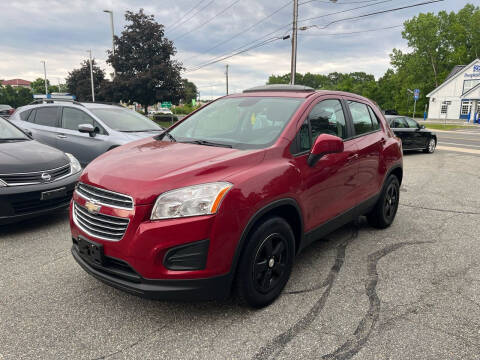 2015 Chevrolet Trax for sale at Ludlow Auto Sales in Ludlow MA