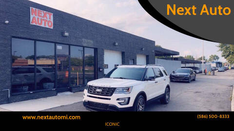 2017 Ford Explorer for sale at Next Auto in Mount Clemens MI