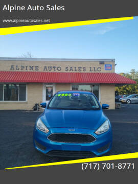 2015 Ford Focus for sale at Alpine Auto Sales in Carlisle PA