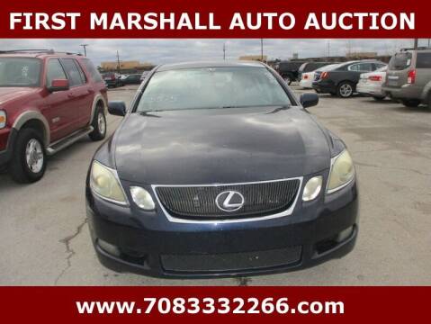 2006 Lexus GS 300 for sale at First Marshall Auto Auction in Harvey IL