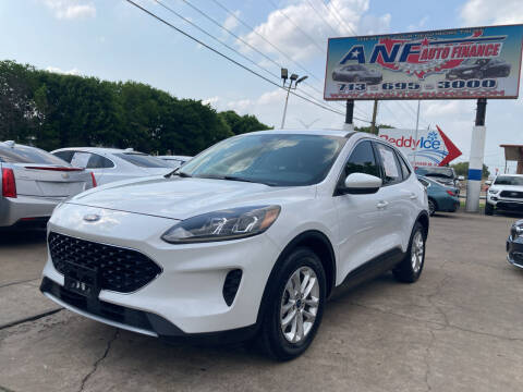 2020 Ford Escape for sale at ANF AUTO FINANCE in Houston TX