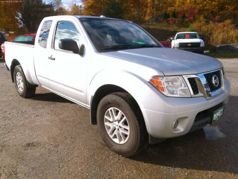 2016 Nissan Frontier for sale at Wimett Trading Company in Leicester VT