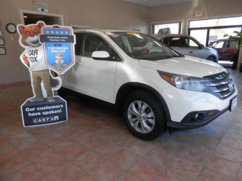 2013 Honda CR-V for sale at ABSOLUTE AUTO CENTER in Berlin CT