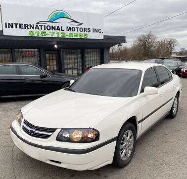 2003 Chevrolet Impala for sale at International Motors Inc. in Nashville TN