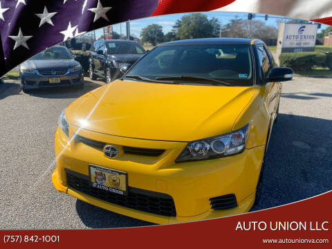 2012 Scion tC for sale at Auto Union LLC in Virginia Beach VA