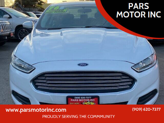 2015 Ford Fusion for sale at PARS MOTOR INC in Pomona CA