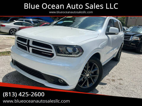 2017 Dodge Durango for sale at Blue Ocean Auto Sales LLC in Tampa FL