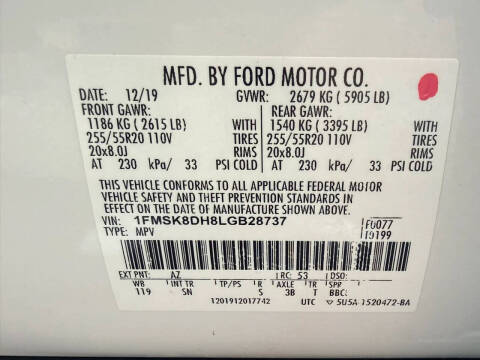 2020 Ford Explorer XLT