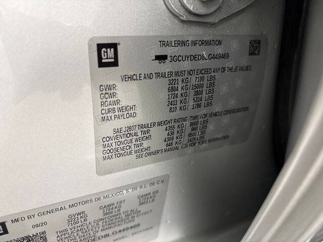 2020 Chevrolet Silverado 1500