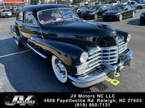 1947 Cadillac Fleetwood for sale at JV Motors NC LLC in Raleigh NC