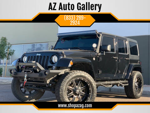 2016 Jeep Wrangler Unlimited for sale at AZ Auto Gallery in Mesa AZ