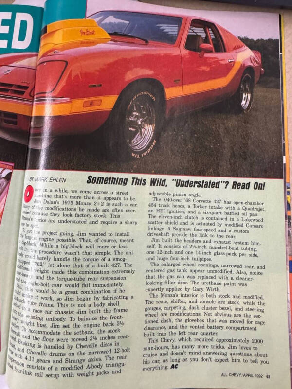 1975 Chevrolet Vega