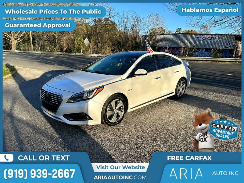 2016 Hyundai Sonata Hybrid for sale at Aria Auto Inc. in Raleigh NC