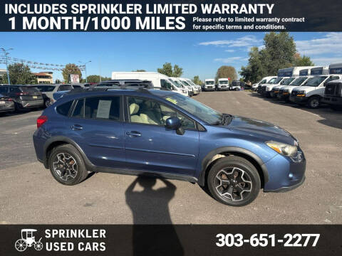 2013 Subaru XV Crosstrek for sale at Sprinkler Used Cars in Longmont CO