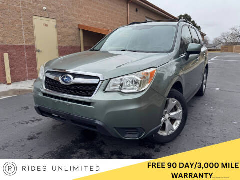 2015 Subaru Forester for sale at Rides Unlimited in Meridian ID