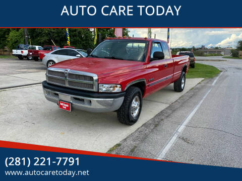 2001 Dodge Ram Pickup 2500 for sale at AUTO CARE TODAY in Spring TX