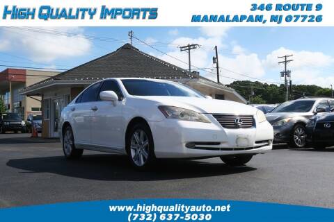 2007 Lexus ES 350 for sale at High Quality Imports in Manalapan NJ