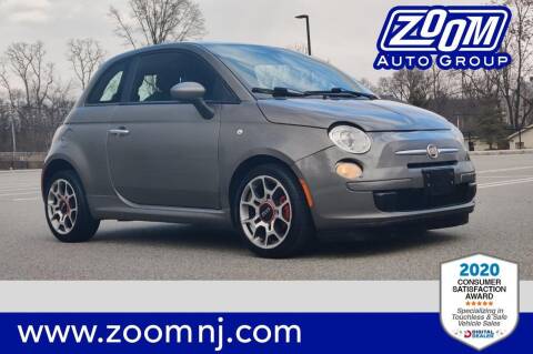 2012 FIAT 500 for sale at Zoom Auto Group in Parsippany NJ
