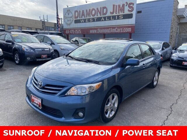 2013 Toyota Corolla for sale at Diamond Jim's West Allis in West Allis WI