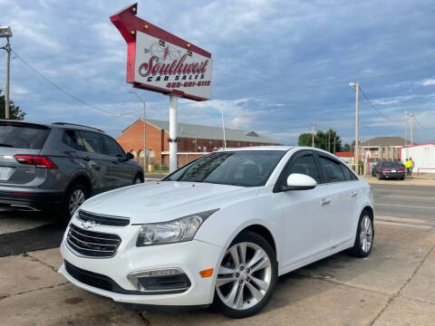 2016 Chevrolet Cruze Limited for sale at Southwest Car Sales in Oklahoma City OK