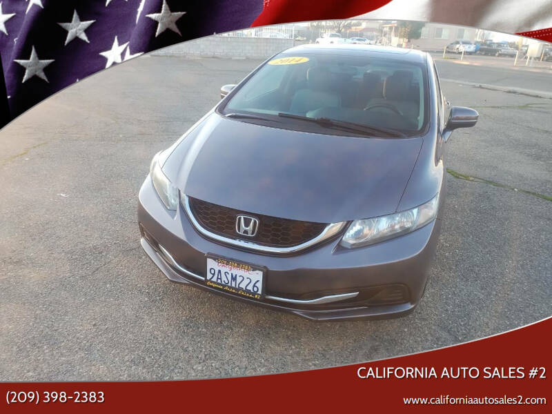 2014 Honda Civic for sale at CALIFORNIA AUTO SALES #2 in Livingston CA