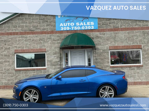 2018 Chevrolet Camaro for sale at VAZQUEZ AUTO SALES in Bloomington IL