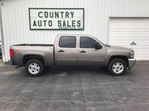 2012 Chevrolet Silverado 1500 for sale at COUNTRY AUTO SALES LLC in Greenville OH