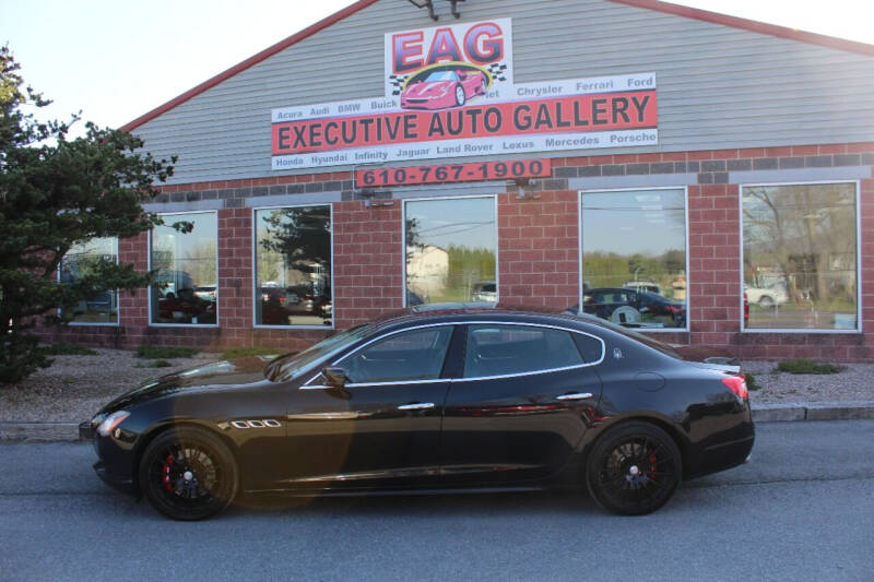 2016 Maserati Quattroporte for sale at EXECUTIVE AUTO GALLERY INC in Walnutport PA