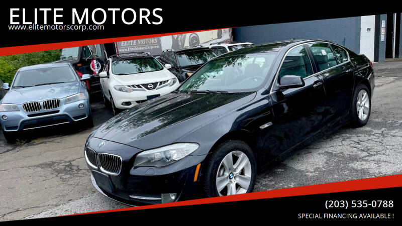 2011 BMW 5 Series for sale at ELITE MOTORS in West Haven CT