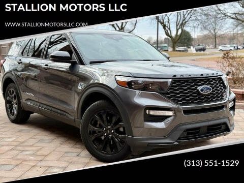 2020 Ford Explorer for sale at STALLION MOTORS LLC in Wayne MI